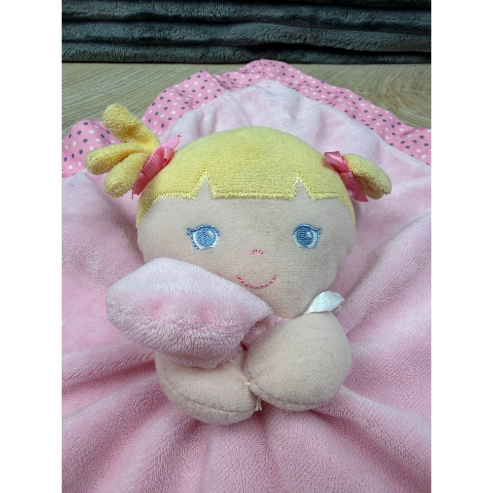 Garanimals Pink My Best Friend Baby Security Blanket Doll Lovey Polka Dot 86324 - Picture 2 of 10